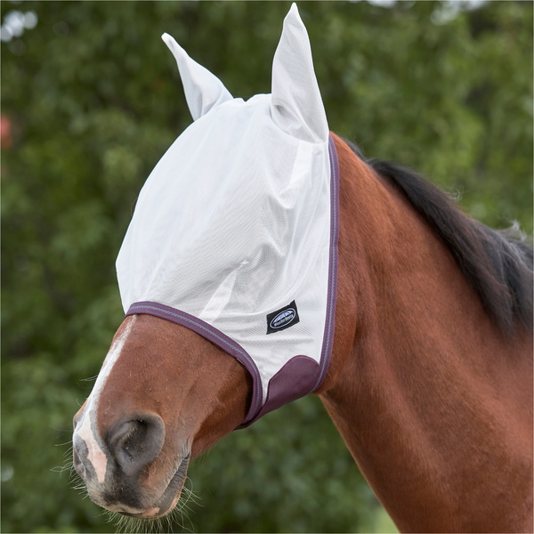 2025 Weatherbeeta Comfitec Essential Mesh Mask 1002937 - White